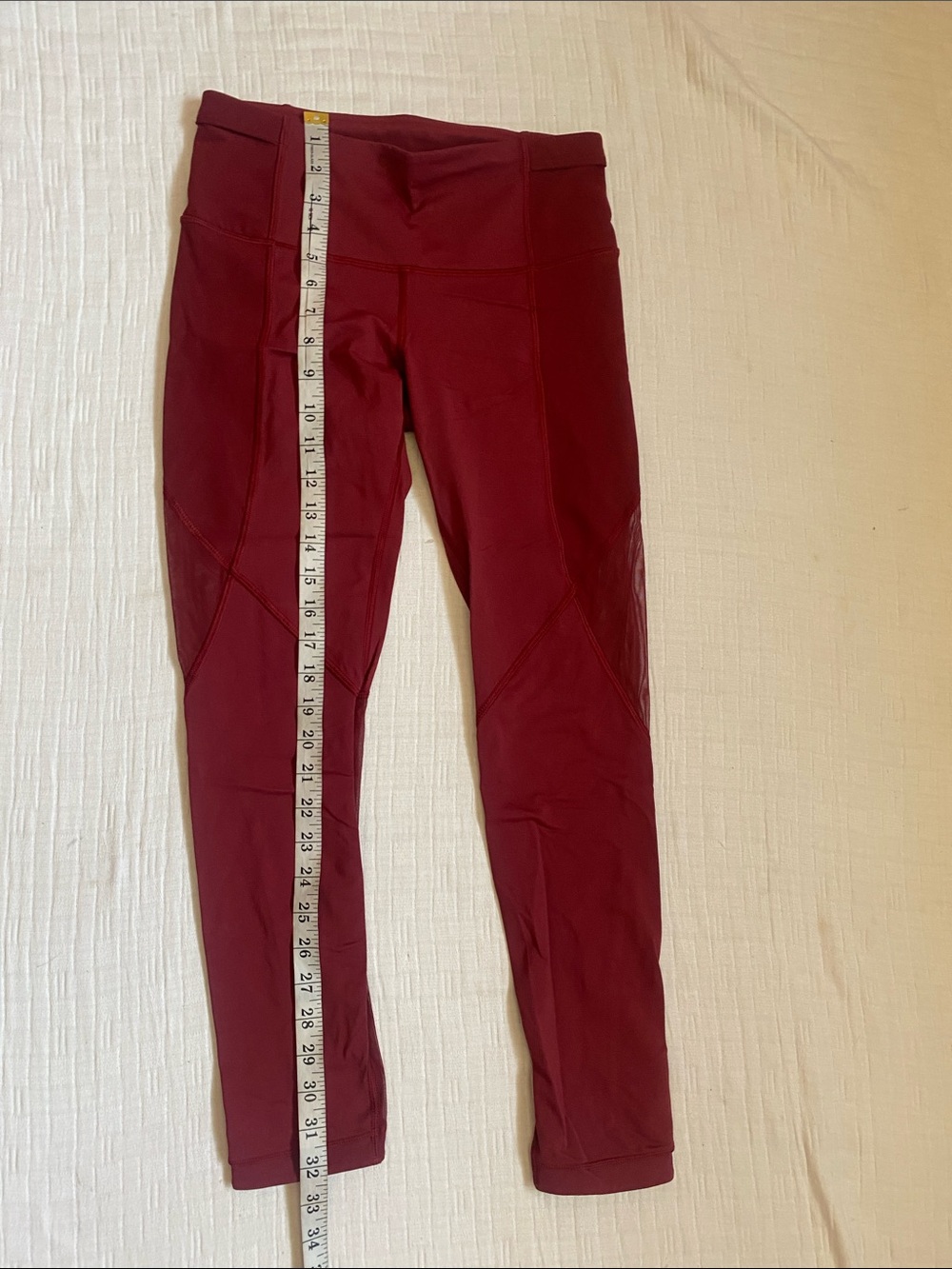 lululemon athletica Deep Burgundy High-Rise Leggings - Picture 9 of 9